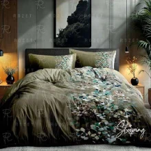 روتختی دونفره طرح شکوفه بهاری رزت سری R46