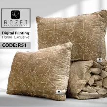 روتختی تک نفره رزت طرح برگ پاییزی سری R51