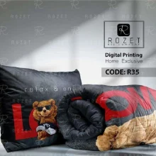 روتختی تک نفره پسرانه رزت طرح خرس سری R35