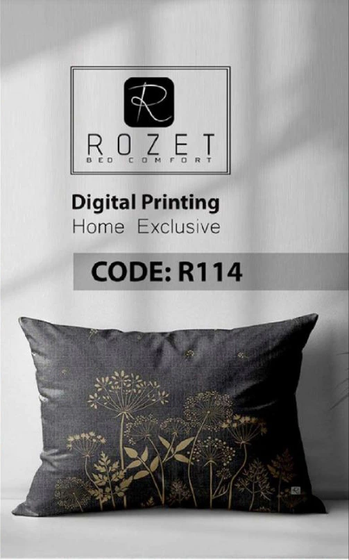 روتختی دونفره رزت طرح گل کلاسیک سری R114