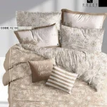 روتختی دونفره رزت مدل گل های کرمی سری RZ186