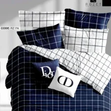 روتختی تک نفره رزت طرح دیور چهارخونه سری RZ174