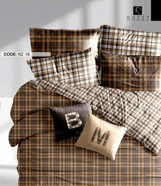روتختی دونفره رزت مدل چهارخونه BM سری RZ78