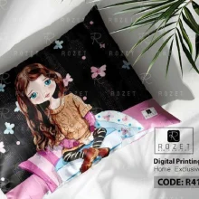 روتختی تک نفره دخترانه رزت طرح دختر سری R41