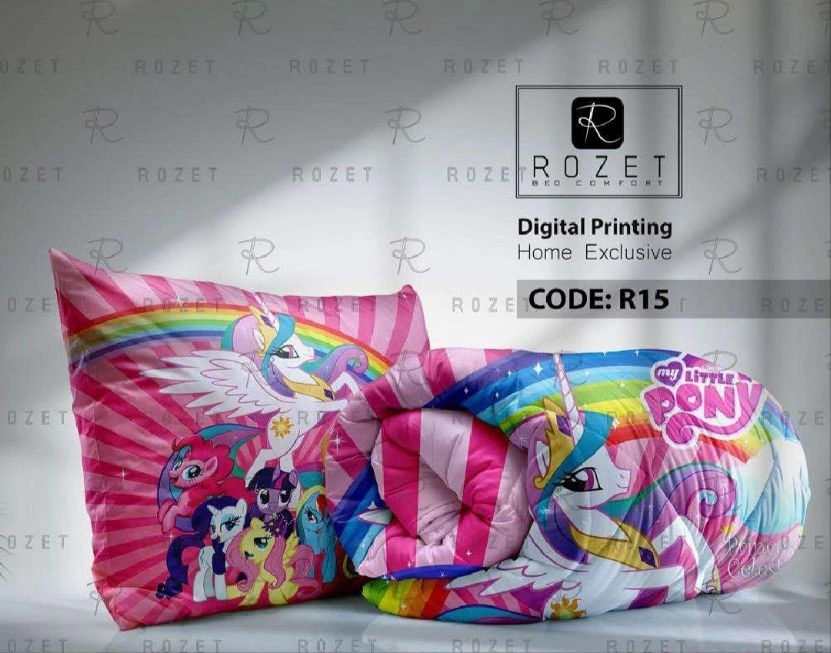 روتختی تک نفره دخترانه رزت طرح پونیو سری R15 روتختی تک نفره دخترانه رزت طرح پونیو سری R15