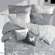 روتختی تک نفره رزت مدل پروانه در میان گل ها سری RZ187