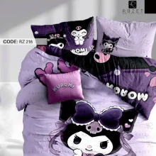 روتختی تک نفره رزت طرح کرومی بنفش سری RZ216