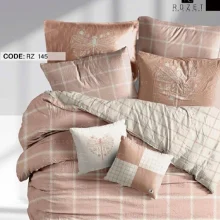 روتختی تک نفره رزت طرح سنجاقک گلبهی سری RZ145