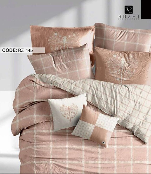 روتختی تک نفره رزت طرح سنجاقک گلبهی سری RZ145 روتختی تک نفره رزت طرح سنجاقک گلبهی سری RZ145