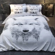 روتختی دونفره مدل گرگ برفی سری D338