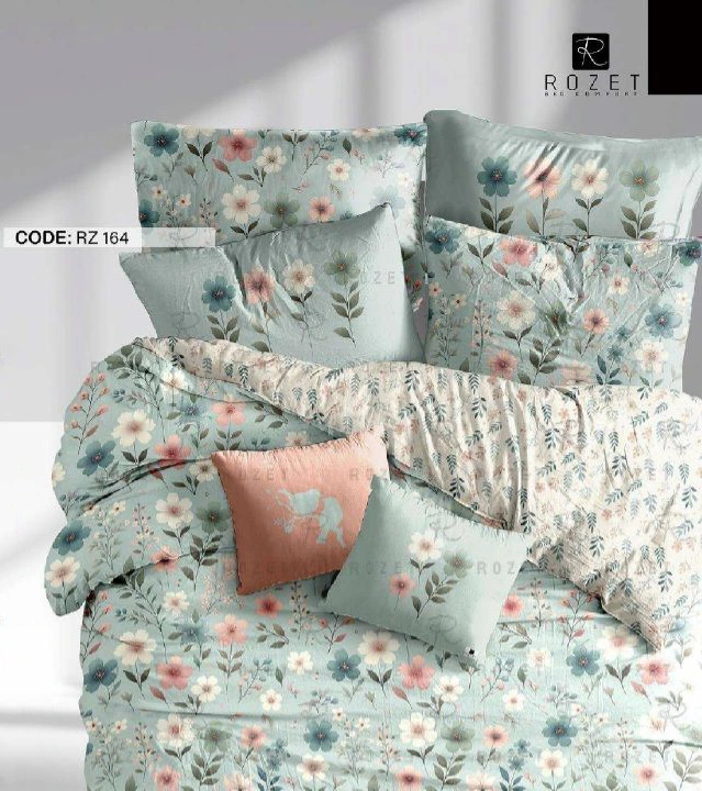 روتختی دونفره رزت مدل شکوفه های بهاری سری RZ164