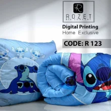 روتختی تک نفره پسرانه رزت طرح استیچ سری R123