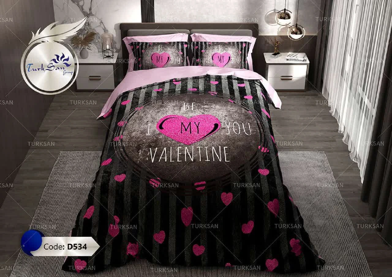 روتختی دونفره مدل ولنتاین سری D534
