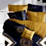 روتختی دو نفره رزت مدل ورساچه سرمه ای سری RZ179