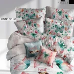 روتختی دونفره رزت مدل پروانه آبرنگی سری RZ137