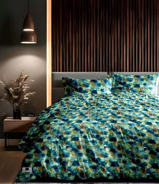 روتختی دونفره رزت طرح آبرنگی سری R60