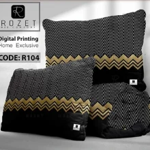 روتختی دونفره رزت طرح زیگزاگ سری R104