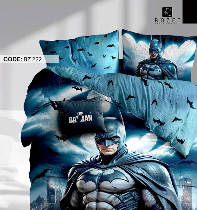 روتختی تک نفره رزت مدل بتمن آبی سری RZ222 روتختی تک نفره رزت مدل بتمن آبی سری RZ222