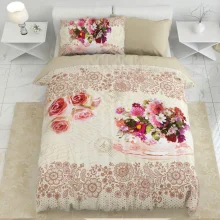 روتختی یک نفره ترکسان طرح گل های زیبا سری D7