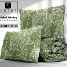 روتختی تک نفره رزت طرح برگ های هاوایی سری R106