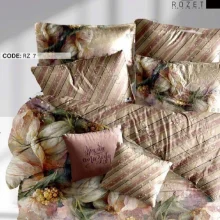 روتختی تک نفره رزت مدل گل سوسن سری RZ7