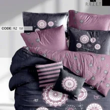 روتختی تک نفره رزت مدل قاصدک بنفش سری RZ151