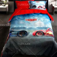 روتختی یک نفره ترکسان طرح ماشین ها سری D489