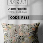 روتختی تک نفره رزت طرح گل سری R113