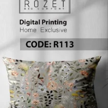 روتختی تک نفره رزت طرح گل سری R113