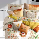 روتختی تک نفره رزت مدل گل نقاشی سری RZ139