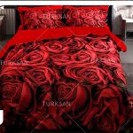 روتختی یک نفره ترکسان طرح گل رز سری D470