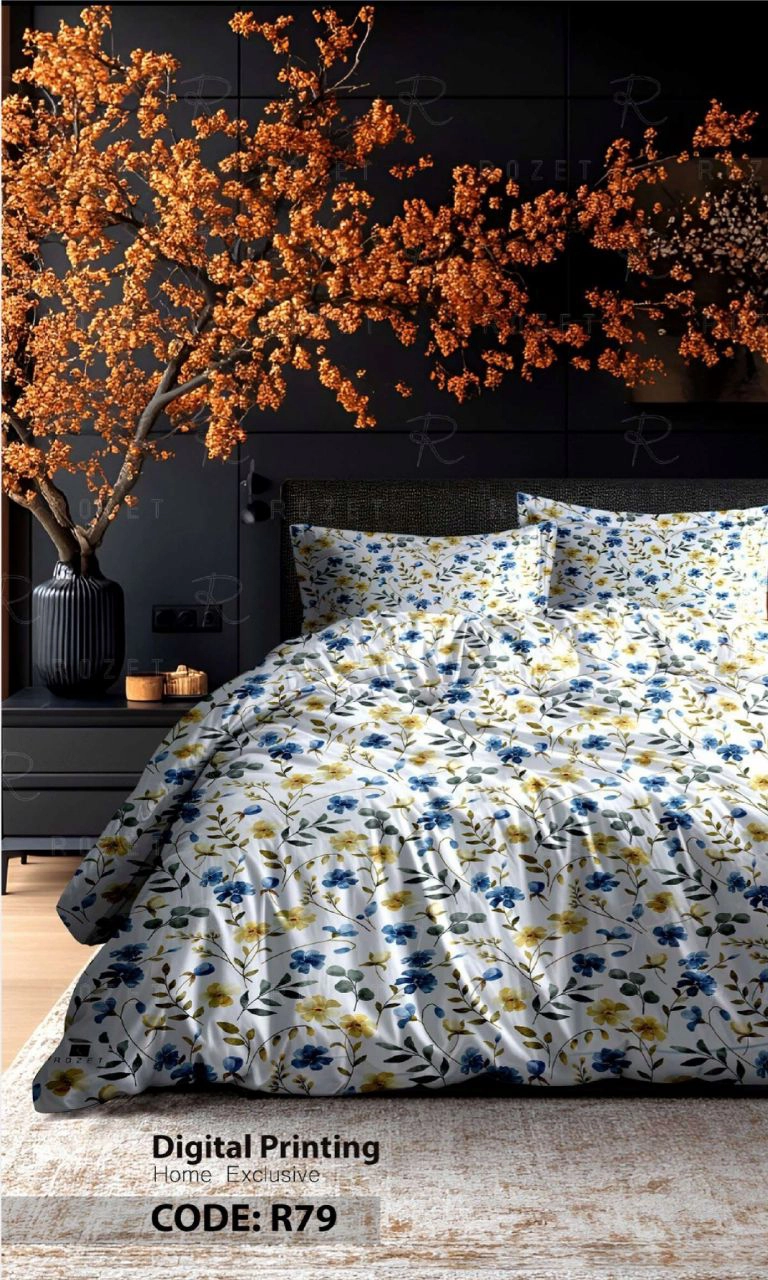 روتختی تک نفره رزت طرح بهارانه سری R79 روتختی تک نفره رزت طرح بهارانه سری R79